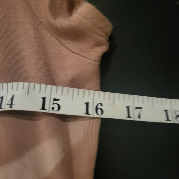 Chic Tan Ruched Mini Dress - Picture 3 of 5